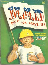 (CB-13) 1971 Mad Magazine #144 - &#39;Average JOE&#39; cover - £15.01 GBP