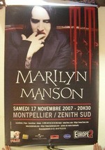 Marilyn Manson November 7th 2007 German Tour Gig Concert Poster-
show origina... - £42.21 GBP