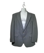 jonathan barrie gray mens blazer Sports Jacket Coat Size 46R - $44.51