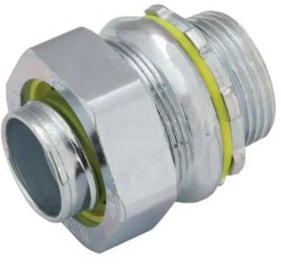 10 Pack Hubbel Raco 1&quot; (3404) Straight Liquid Tight Connector - $51.43