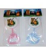 Plastic Baby Rattle ~ CASE LOT 60 PCS ~ Hand Held Shaker ~ Pink &amp; Blue Mix - $40.22 CAD