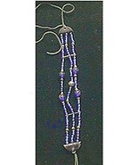Necklace # 149 Blue Choker 16&quot; - £2.40 GBP