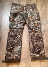 Realtree Edge Scent Factor Camo Hunting Pants Mens Medium Fleece Lined S... - $42.54