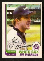 Chicago White Sox Jim Morrison 1982 O Pee Chee OPC Baseball Card #154 nr mt - £0.39 GBP
