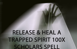 100X 7 Scholars Release &amp; Heal A Trapped Spirit Work Magick Ring Pendant - £78.29 GBP