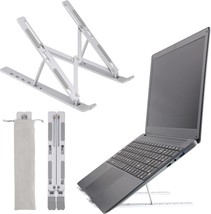 Laptop Stand Ergonomic Portable Laptop Riser Adjustable Height Laptop Holder - £14.99 GBP