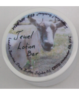 Jewel Lotion Bar unscented natural moisturizing bar for hands heels elbo... - £6.59 GBP