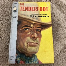 The Tenderfoot by Max Brand Action Western from Pocket Books Paperback 1955 - £9.58 GBP