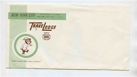 New York City Travelodge Envelope West 42nd Street - £11.05 GBP