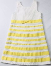 Gymboree Retired Dress Sz 3T 3 Yellow White Striped Easter Casual EUC - £24.63 GBP