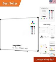 Large Magnetic Dry Erase Whiteboard 48 x 36 Inch, 4' x 3' Big Premium Wh... - $130.67