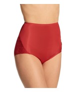 3 Shadowline Nylon Full cut Briefs side lace Style 17082 Size 9 Red Blac... - £28.44 GBP