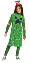 Disguise Minecraft Creeper Girls&#39; Costume - £84.40 GBP