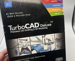 TurboCAD Deluxe 14 Precision 2D Drafting &amp; 3D Modeling With Key - $65.33
