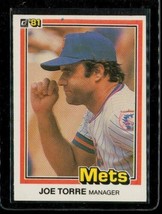 Vintage 1981 Donruss Baseball Trading Card #506 Joe Torre New York Mets - £7.58 GBP