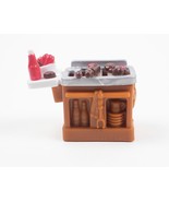 FISHER PRICE SWEET STREETS DOLLHOUSE GRILL BBQ BARBECUE BEACH HOUSE - $135.56 MXN