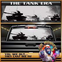 The Tank Era - Truck Back Window Graphics - Customizable - $58.95+