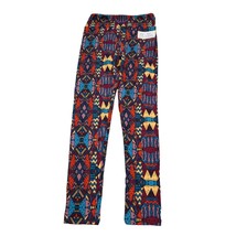 Lularoe Pants Womens One Size Multicolor Aztec Print Casual Pull On Legg... - £18.65 GBP