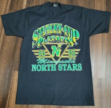 Minnesota North Stars Stanley Cup Playoffs 1991 T Shirt Logo 7 NHL 50/50 L Large - £55.52 GBP