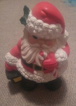 VTG Glenview Winking Santa Ceramic Christmas Figurine 13&quot; Tall - £39.86 GBP