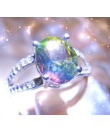 HAUNTED RING MASAARI IMPOSSIBLE WISHES GENIE DJINN VESSEL MAGICK WITCH C... - $128.93