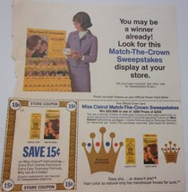 Vintage Miss Clairol 15 cent Coupon - €1,74 EUR