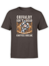 FANTUCCI Knights T-Shirt Collection | Caffeine Crusader T-Shirt | Unisex - £17.19 GBP+