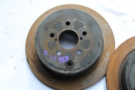 2011-14 SUBARU WRX IMPREZA REAR DISC BRAKE ROTORS PAIR  R1947 image 3