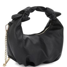 New Pink Smooth Round Handle Zipper Hand Bag - $43.56
