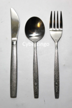 United Airlines Vintage Stainless Steel Cutlery Set Of Knife Fork Spoon - $15.99