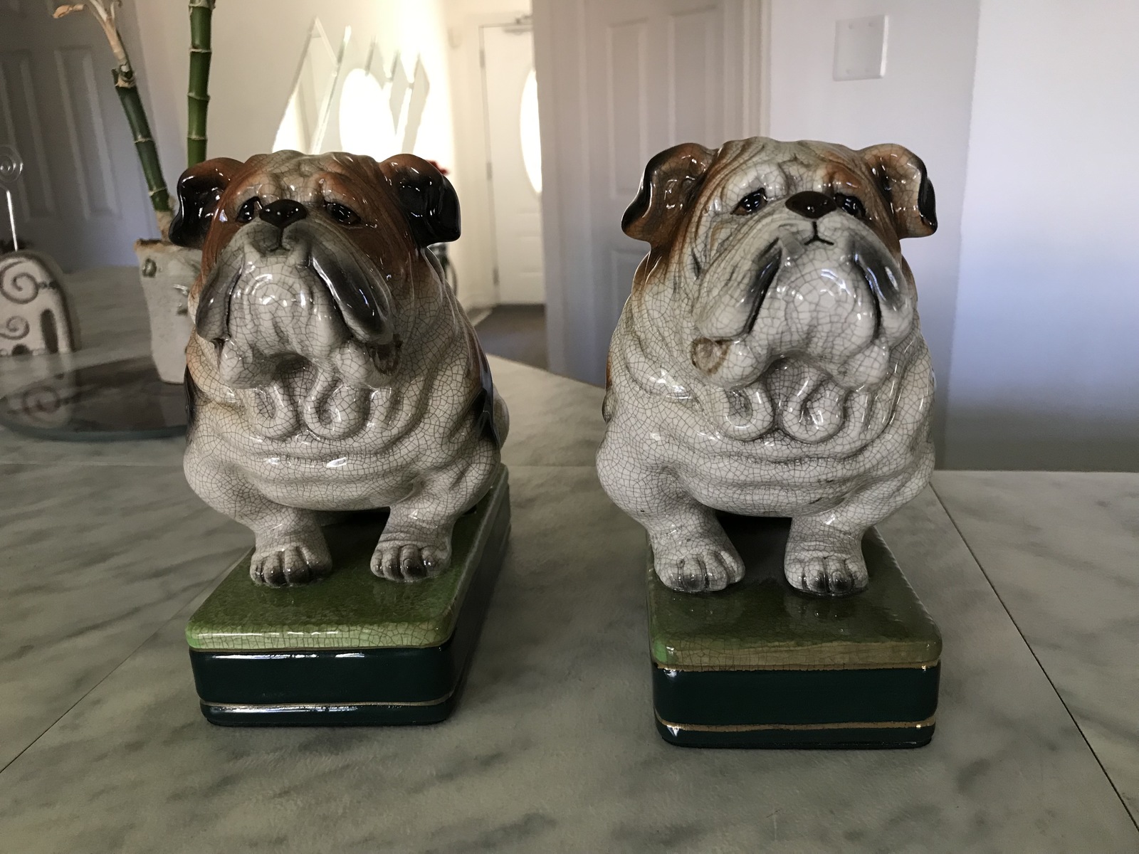 English bulldog bookends sales