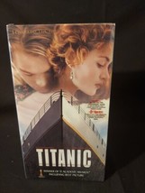 New Factory Sealed Titanic VHS Movie 2 Tape Box Set DiCaprio James Cameron RARE - £6.20 GBP