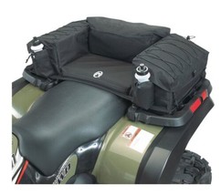 Atv Rear Seat Cargo Bag Luggage Storage Utility Gear Soft Saddlebag Cushion New - £132.37 GBP