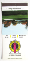 The Springhaven Club - Wallingford, Pennsylvania 30 Strike Matchbook Cover Golf - £1.42 GBP