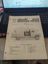 Chevrolet Service News Volume 42 May 1970 #5 - Chevy Van - $126.47 MXN