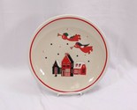 Epoch 8200 Holiday Joy Christmas Chop Plate Platter 11 1/2&quot; - $15.67