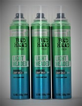 TIGI Bed Head Light Headed Hairspray 5.5 oz 3 Pack - £31.41 GBP