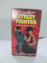  Sister Street Fighter VHS 1975 Martial Arts New Line Cinema Sonny Chiba... - £4.57 GBP