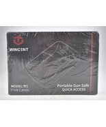 *Vincent Portable Gun Safe Model Pie 1. Pink Camo Quick Access Safe - $74.41 CAD