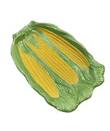 Porcelain Corn Platter Albert Kessler A K Co Made In Japan Vegetables Vi... - $219.58 MXN