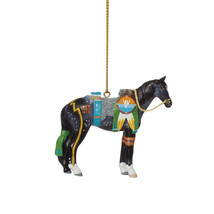TRAIL OF PAINTED PONIES War Magic Ornament~2.45&quot; Tall~Spotted Stallion~N... - £19.21 GBP