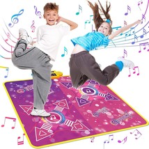 JOLLY FUN Dance Mat, Dance Games Toys for Kids Girls Boys Age 3-12, Electronic D - £28.40 GBP