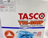 TASCO 9011 Tri-Grip Reusable Corded Ear Plugs, Flanged 100 Wrapped Indiv... - $105.00