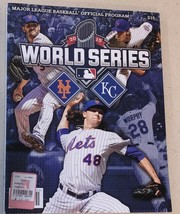 2015 WORLD SERIES PROGRAM NEW YORK METS FRONT MATT HARVEY BACK COVER ROYALS - $14.99