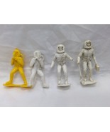 Lot Of (4) Vintage 1960s Space Astronaut Toy Figures 2&quot; - £12.64 GBP