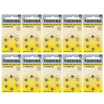 Toshiba Hearing Aid Batteries Size 10, PR70, (60 Batteries) - £13.95 GBP