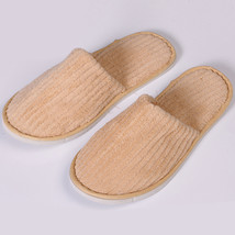 Coral Velvet Disposable Slippers Unisex Home Guest Slippers Thickening Non-slip  - £12.67 GBP