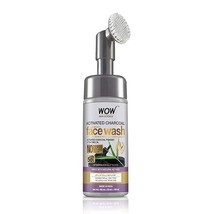 WOW Skin Science Charcoal Foaming Face Wash All Skin Types Paraben &amp; Sulphates - £13.15 GBP