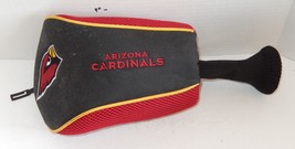 NFL Arizona Cardinals Wood Golf Club driver head cover Red Black - $15.69