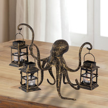 SPI Home Octopus Lantern 13.5&quot; x 13.0&quot; x 13.0&quot; 4.0 lbs. Aluminum - £147.95 GBP